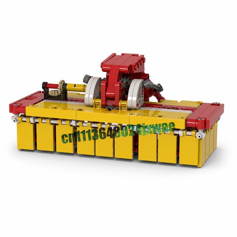 Agriculture Farming Education - NIEUWE 243PCS Frontmaaier Landbouwmachines MOC Bouwstenen