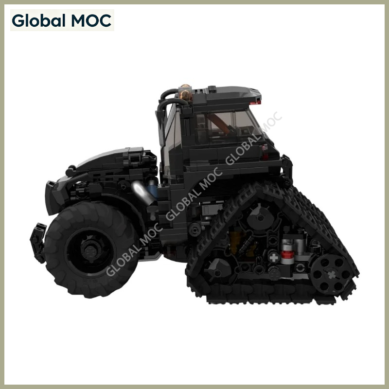 Agriculture Farming Education - Agrarische S416 Boerentractor MOC Bouwstenenset Landbouwveld