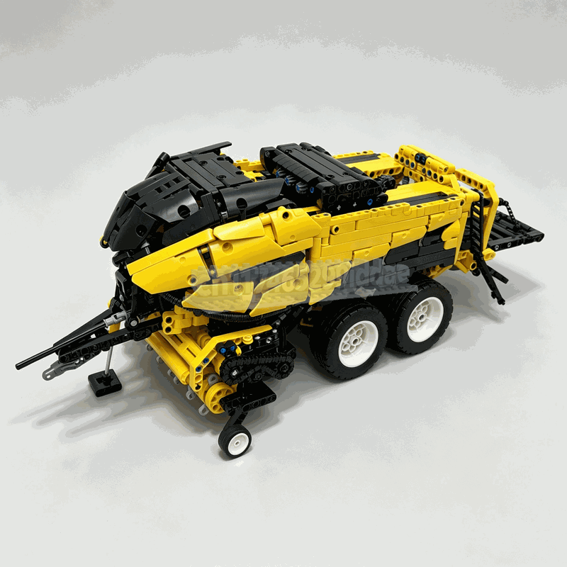 Agriculture Farming Education - 2059PCS BigBaler Vierkante Hooibaler Landbouwmachine MOC