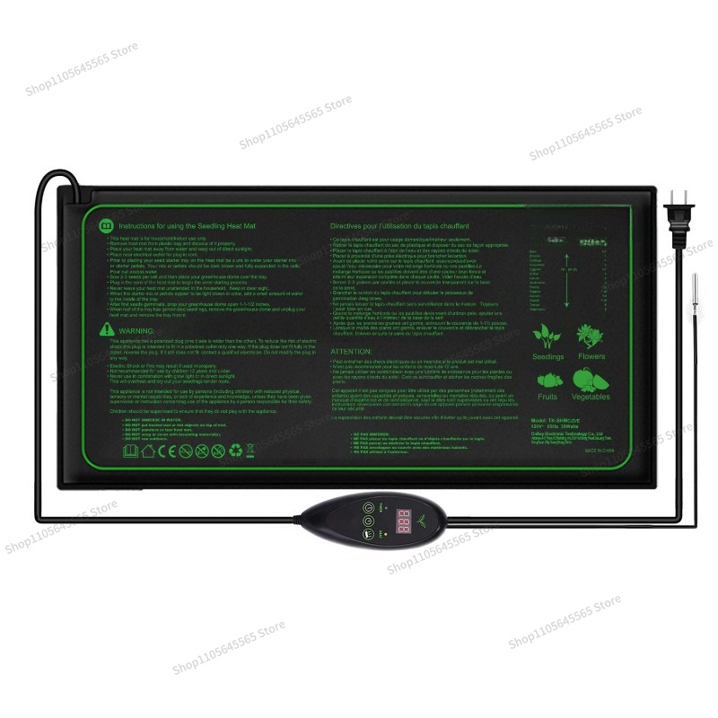 Seedling Heat Mat - Voor zaailingen verwarmingsmat Waterdichte verwarmingsmat PVC