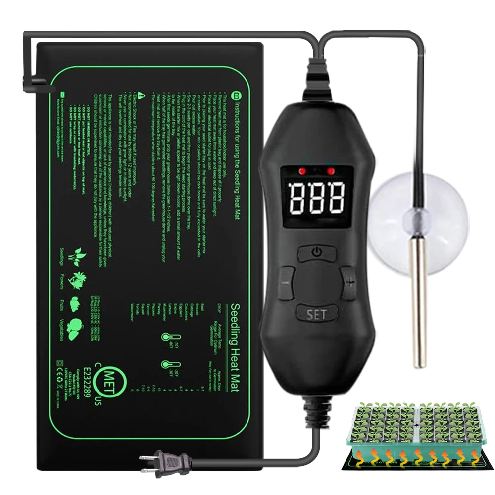 50W EU-US/UK/AU Verstelbare Th - Seedling Heat Mat recensie en prijs